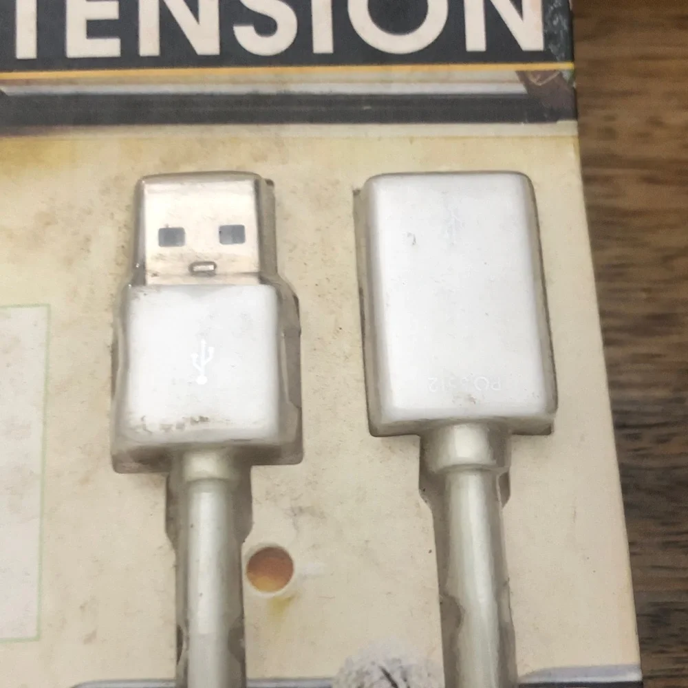 Vibe 6FT Silver USB Data Cable Extension Pack